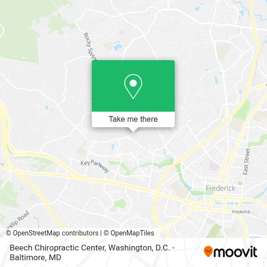 Beech Chiropractic Center map