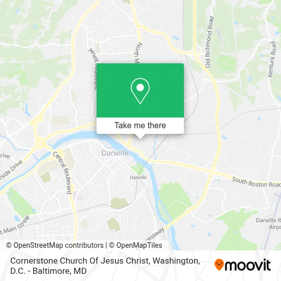 Cornerstone Church Of Jesus Christ map