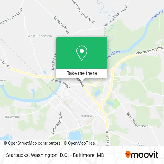 Starbucks map