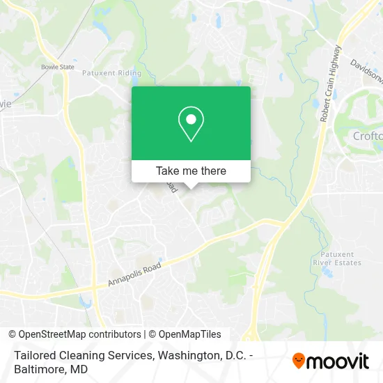 Tailored Cleaning Services map