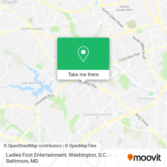 Ladies First Entertainment map