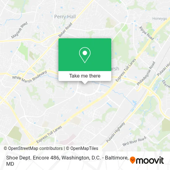 Shoe Dept. Encore 486 map
