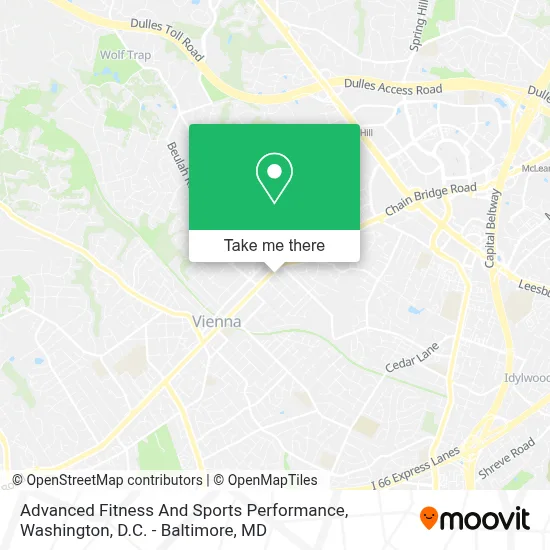 Advanced Fitness And Sports Performance map