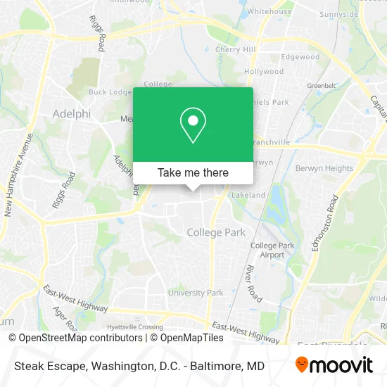 Steak Escape map