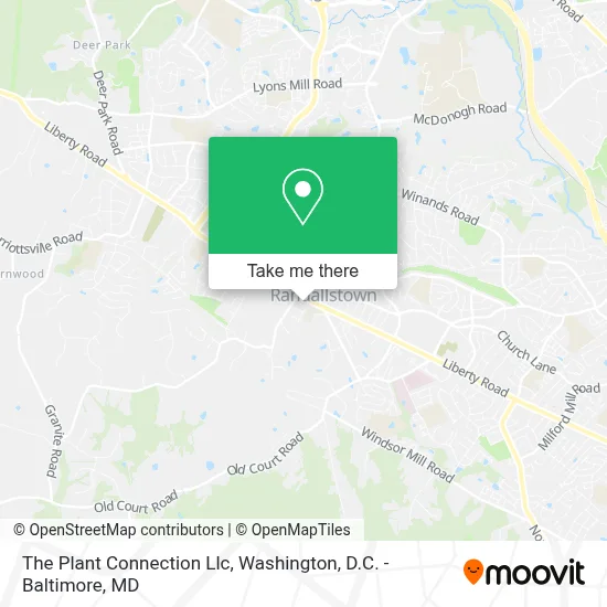 The Plant Connection Llc map