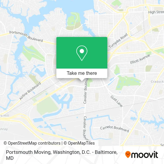 Portsmouth Moving map