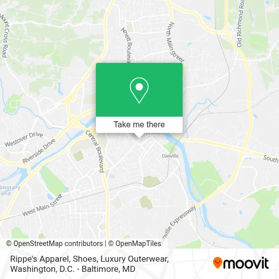 Rippe's Apparel, Shoes, Luxury Outerwear map