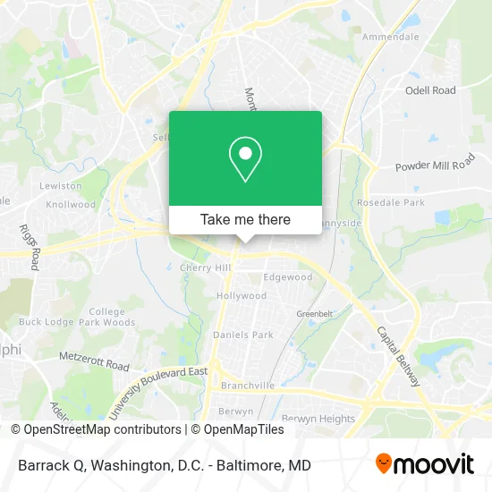 Barrack Q map