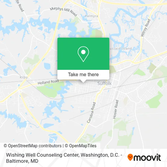 Wishing Well Counseling Center map