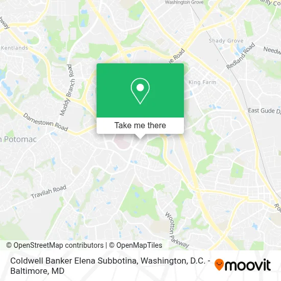 Coldwell Banker Elena Subbotina map