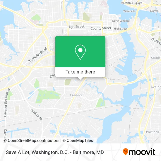 Save A Lot map