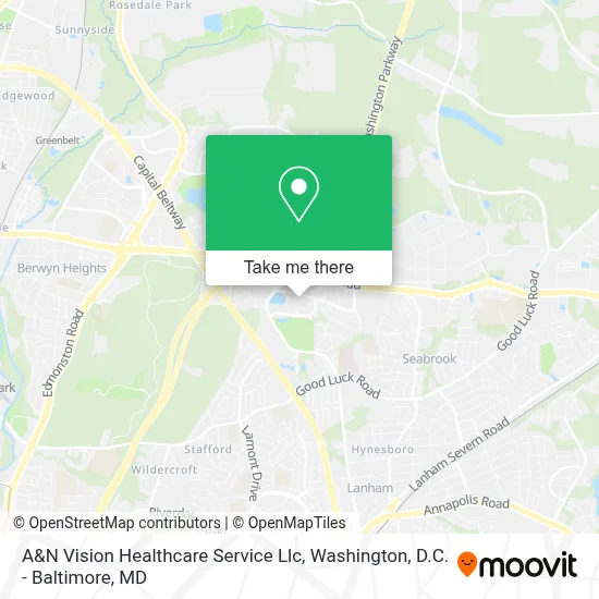 A&N Vision Healthcare Service Llc map