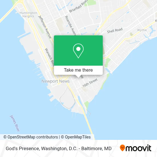 God's Presence map