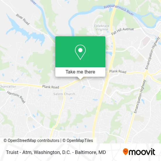Truist - Atm map