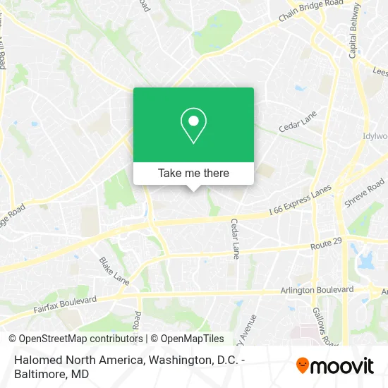 Halomed North America map