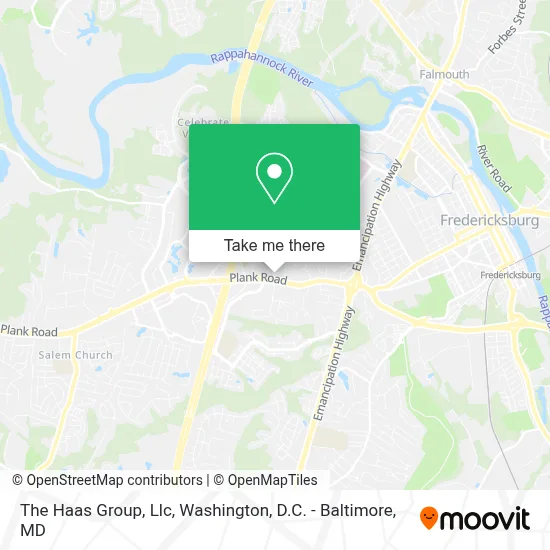 The Haas Group, Llc map