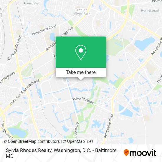 Sylvia Rhodes Realty map