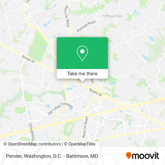 Pender map
