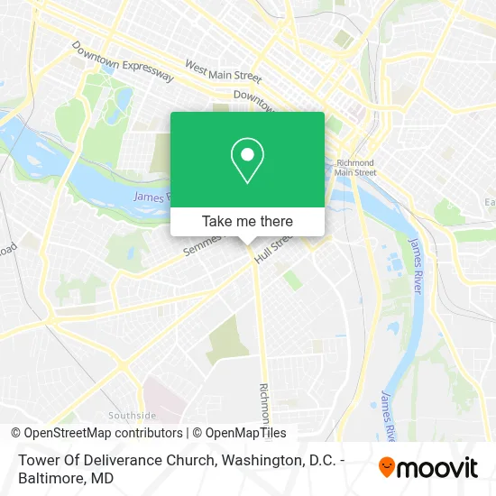 Tower Of Deliverance Church map