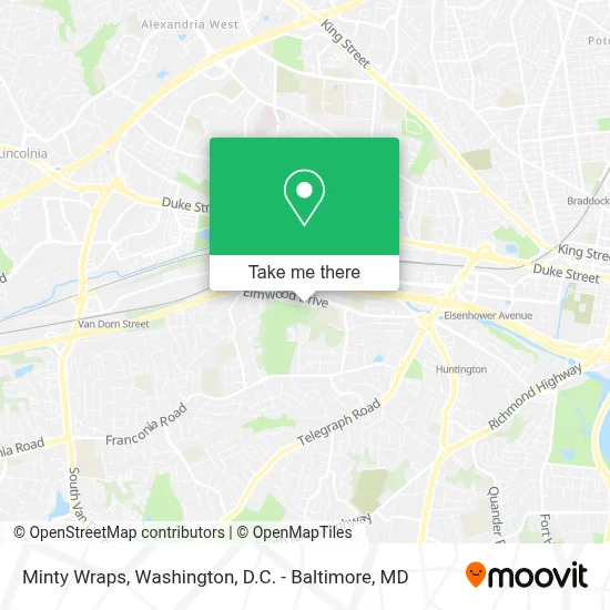 Minty Wraps map