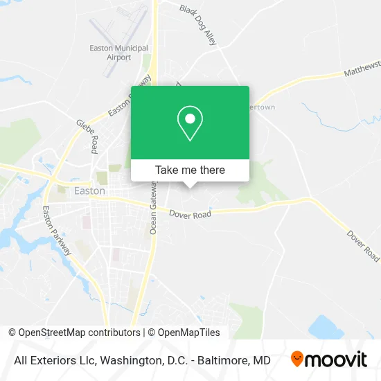 All Exteriors Llc map