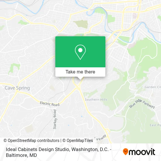 Ideal Cabinets Design Studio map