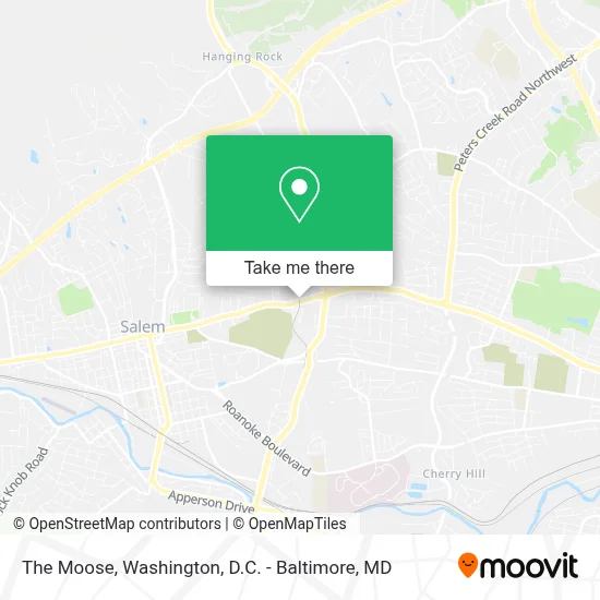The Moose map