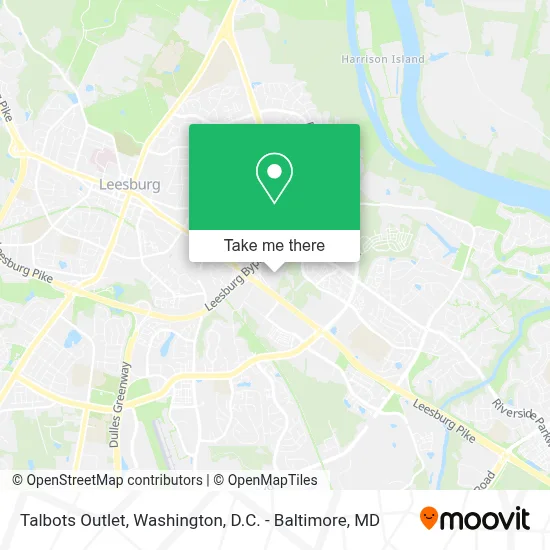 Talbots Outlet map