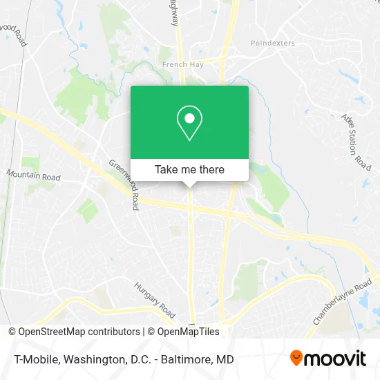 T-Mobile map
