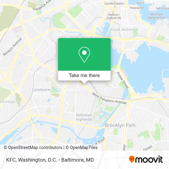 Kfc map