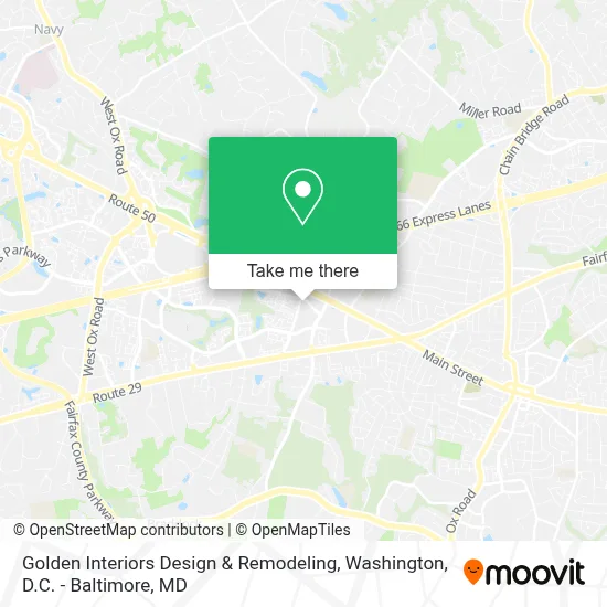 Golden Interiors Design & Remodeling map