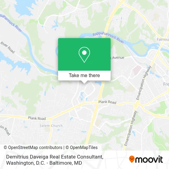 Demitrius Daveiga Real Estate Consultant map