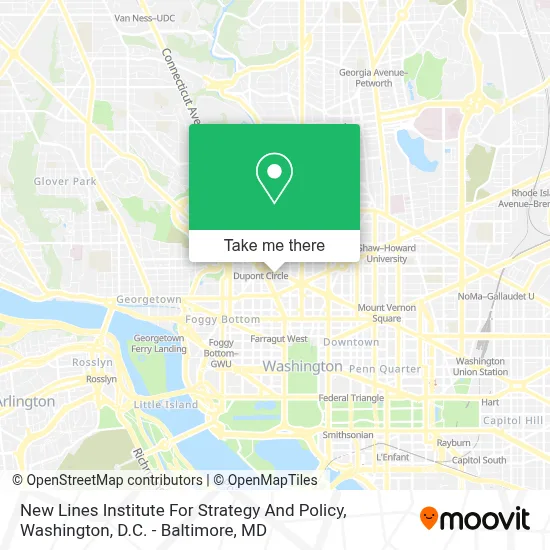 New Lines Institute For Strategy And Policy map