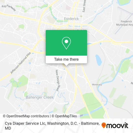Cya Diaper Service Llc map
