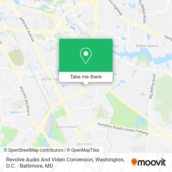 Revolve Audio And Video Conversion map