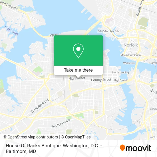 House Of Racks Boutique map