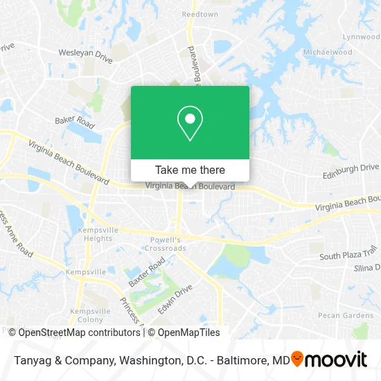 Tanyag & Company map