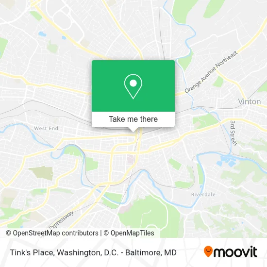 Tink's Place map