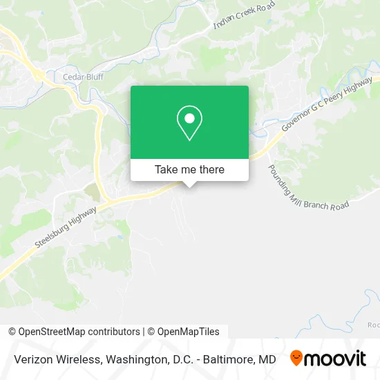 Verizon Wireless map