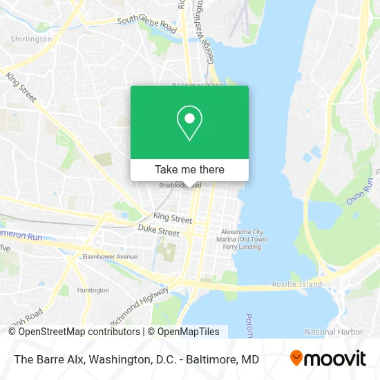 The Barre Alx map