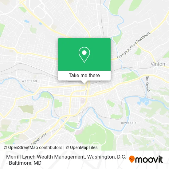 Merrill Lynch Wealth Management map