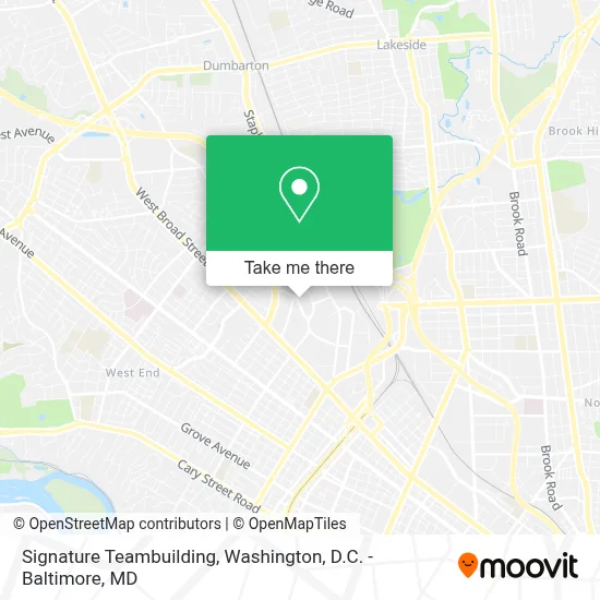 Signature Teambuilding map