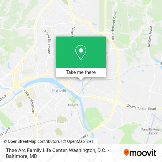 Thee Arc Family Life Center map