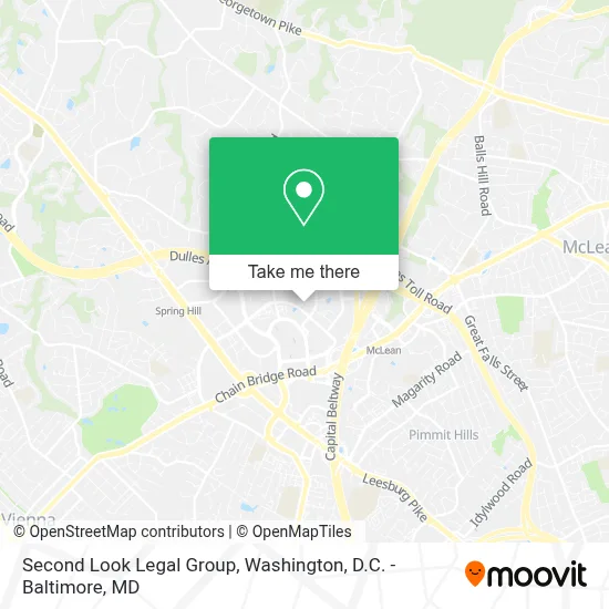 Second Look Legal Group map