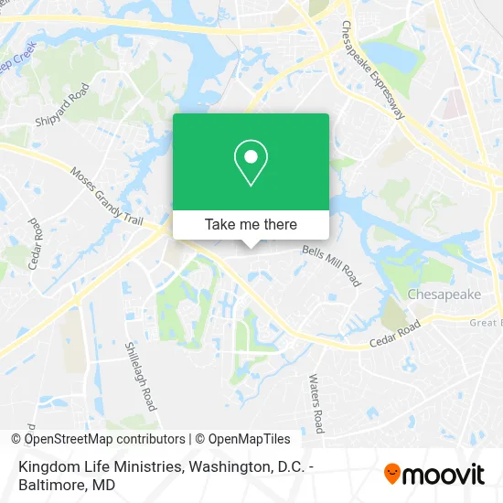 Kingdom Life Ministries map