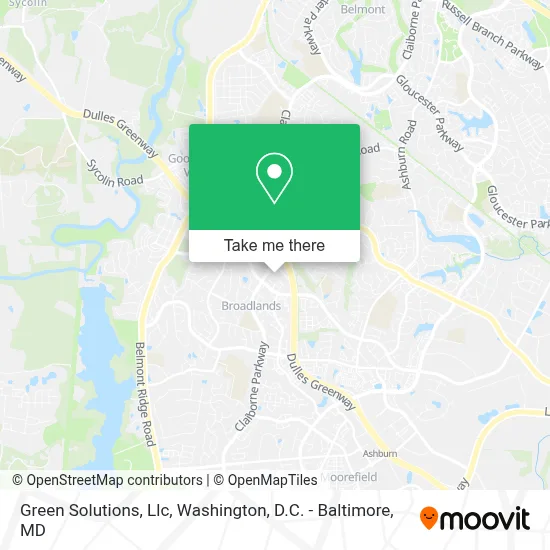 Green Solutions, Llc map