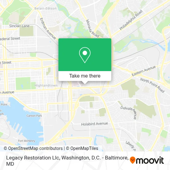 Legacy Restoration Llc map