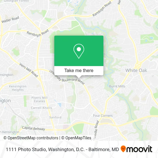 1111 Photo Studio map