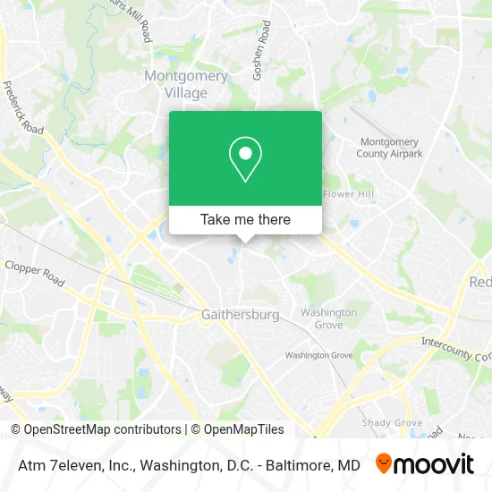 Atm 7eleven, Inc. map