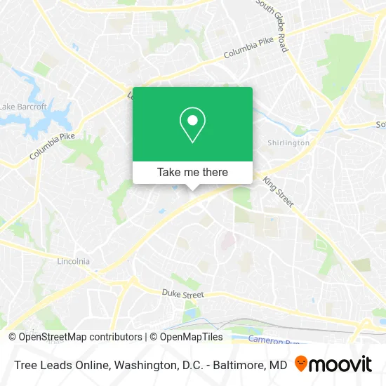 Tree Leads Online map
